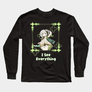 Genshin Impact - Nahida I see everything Long Sleeve T-Shirt